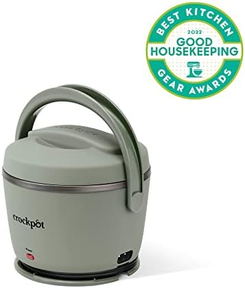 Crock-Pot Portable Electric Lunch Box Food Warmer – Green - Choice 158