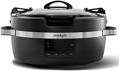 Crock-Pot Thermoshield 6 Quart Slow Cooker with Carry Handles - Choice 414