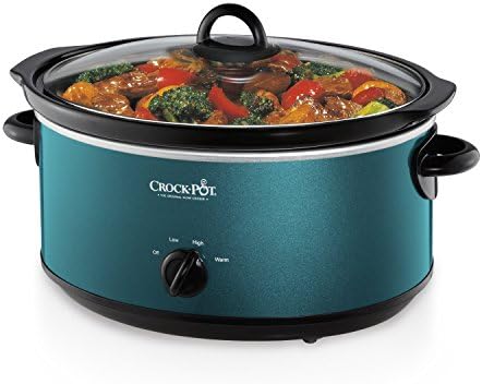 Crock-Pot 7 Quart Manual Slow Cooker – Turquoise - Choice 355