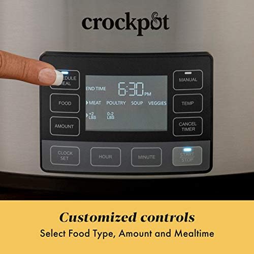 Crock-Pot MyTime 6 Quart Programmable Slow Cooker - Choice 917