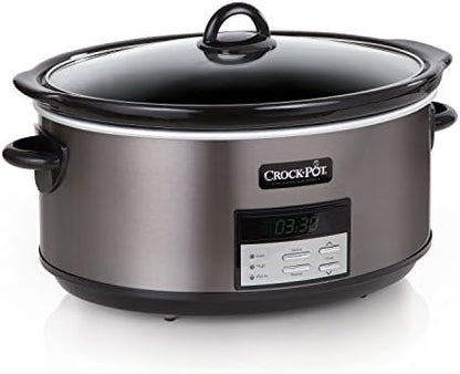 Crock-Pot 8 Quart Programmable Slow Cooker with Auto Warm - Choice 443