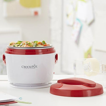 Crock-Pot Portable Lunch Food Warmer – Red - Choice 869