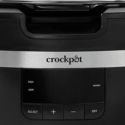 Crock-Pot Thermoshield 6 Quart Slow Cooker with Carry Handles - Choice 414