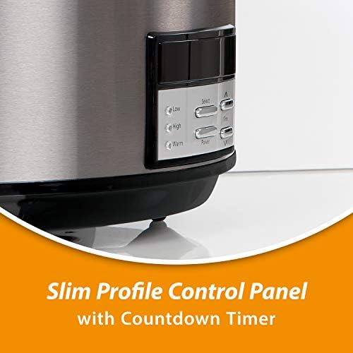 Crock-Pot 8 Quart Programmable Slow Cooker with Auto Warm - Choice 443
