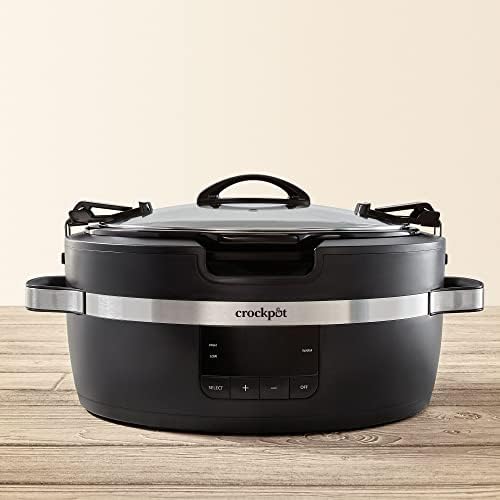 Crock-Pot Thermoshield 6 Quart Slow Cooker with Carry Handles - Choice 414