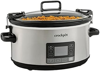 Crock-Pot 7 Quart Portable Programmable Slow Cooker with Timer - Choice 269
