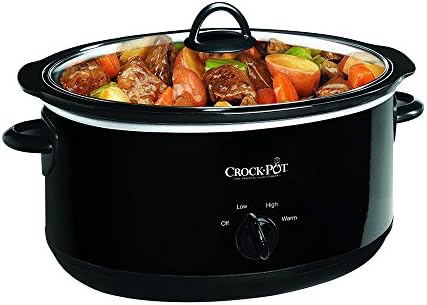 Crock-Pot 8 Quart Manual Slow Cooker – Black - Choice 680