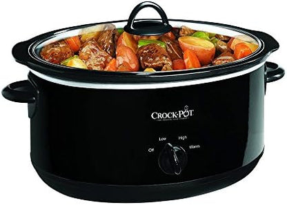 Crock-Pot 8 Quart Manual Slow Cooker – Black - Choice 680