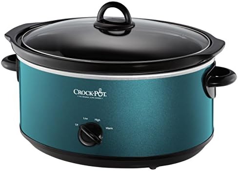 Crock-Pot 7 Quart Manual Slow Cooker – Turquoise - Choice 355