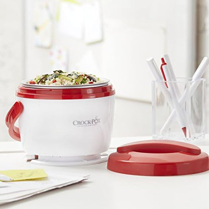 Crock-Pot Portable Lunch Food Warmer – Red - Choice 869