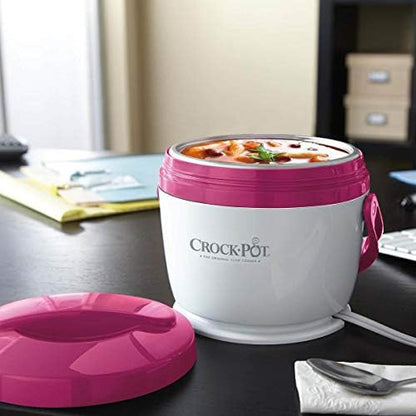 Crock-Pot Lunch Crock Portable Food Warmer 20oz – Pink - Choice 857