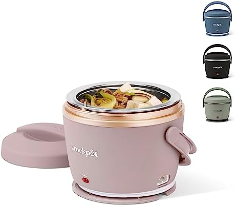 Crock-Pot Electric Lunch Box Food Warmer 20oz – Blush Pink - Choice 472