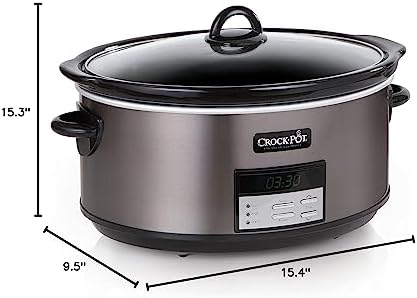 Crock-Pot 8 Quart Programmable Slow Cooker with Auto Warm - Choice 443
