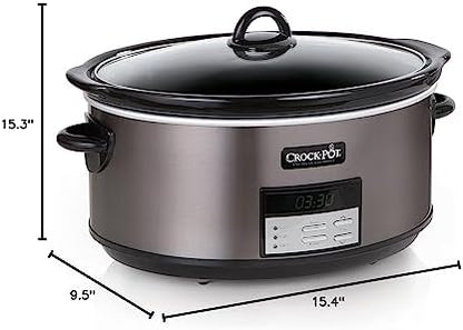 Crock-Pot 8 Quart Programmable Slow Cooker with Auto Warm - Choice 443