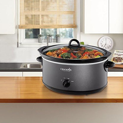 Crock-Pot 7 Quart Slow Cooker – Charcoal - Choice 627