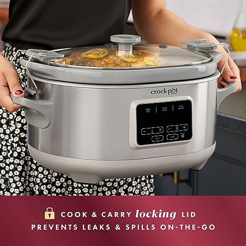 Crock-Pot 7 Quart Programmable Cook & Carry Slow Cooker - Choice 671
