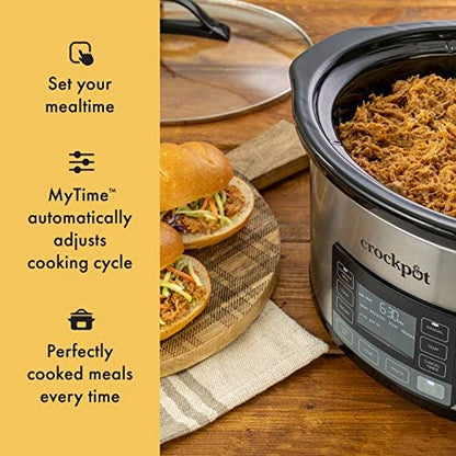 Crock-Pot MyTime 6 Quart Programmable Slow Cooker - Choice 917