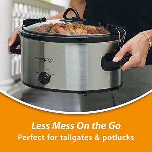 Crock-Pot Cook & Carry 6 Quart Portable Slow Cooker - Choice 399
