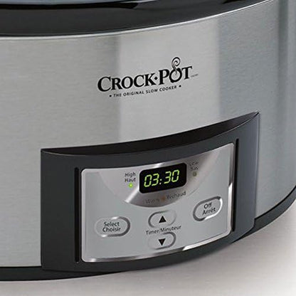 Crock-Pot Cook & Carry 6 Quart Programmable Slow Cooker - Choice 209