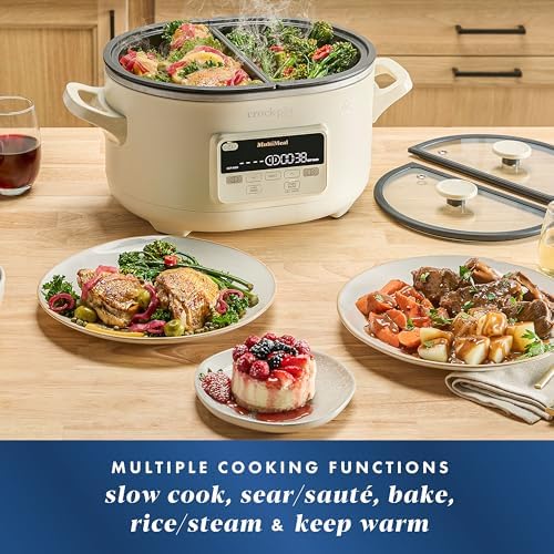 Crock-Pot MultiMeal Multicooker with Programmable Slow Cooker - Choice 580