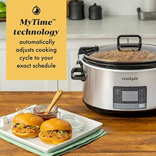 Crock-Pot 7 Quart Portable Programmable Slow Cooker with Timer - Choice 269