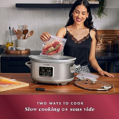 Crock-Pot 7 Quart Programmable Cook & Carry Slow Cooker - Choice 671