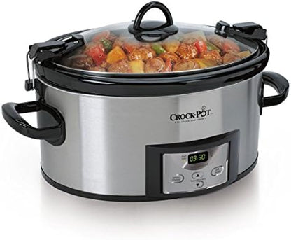 Crock-Pot Cook & Carry 6 Quart Programmable Slow Cooker - Choice 209