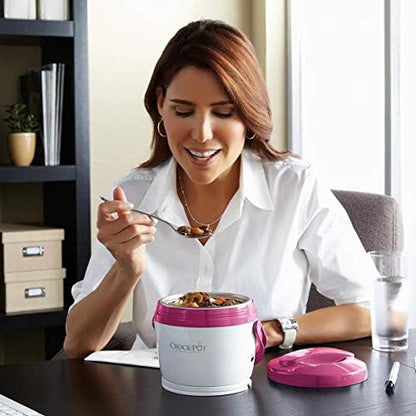 Crock-Pot Lunch Crock Portable Food Warmer 20oz – Pink - Choice 857