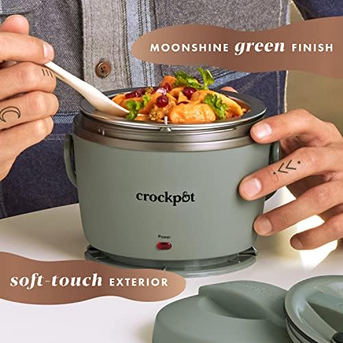 Crock-Pot Portable Electric Lunch Box Food Warmer – Green - Choice 158