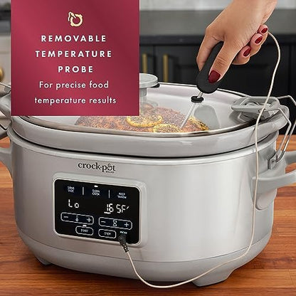 Crock-Pot 7 Quart Programmable Cook & Carry Slow Cooker - Choice 671