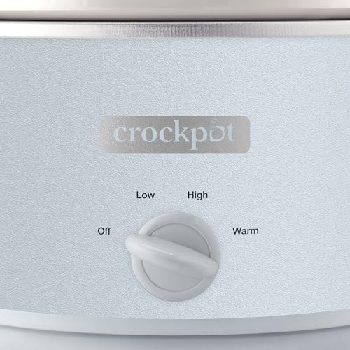 Crock-Pot 4.5 Quart Manual Slow Cooker – Macaroon Blue - Choice 981