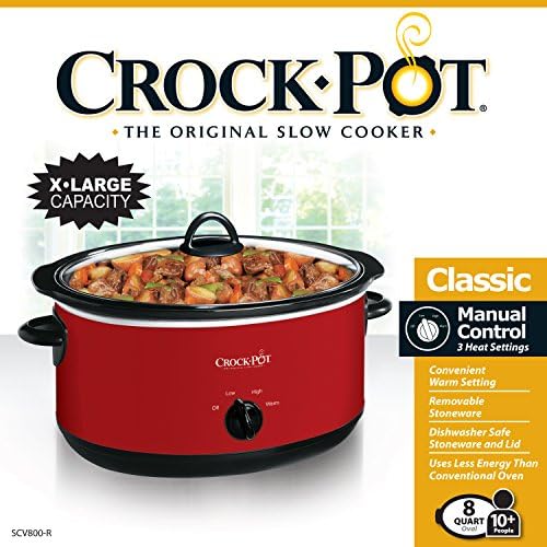 Crock-Pot Express Crock 8 Quart Programmable Slow Cooker - Choice 902