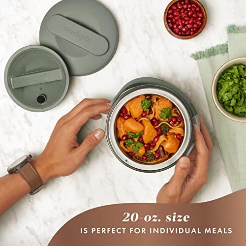 Crock-Pot Portable Electric Lunch Box Food Warmer – Green - Choice 158