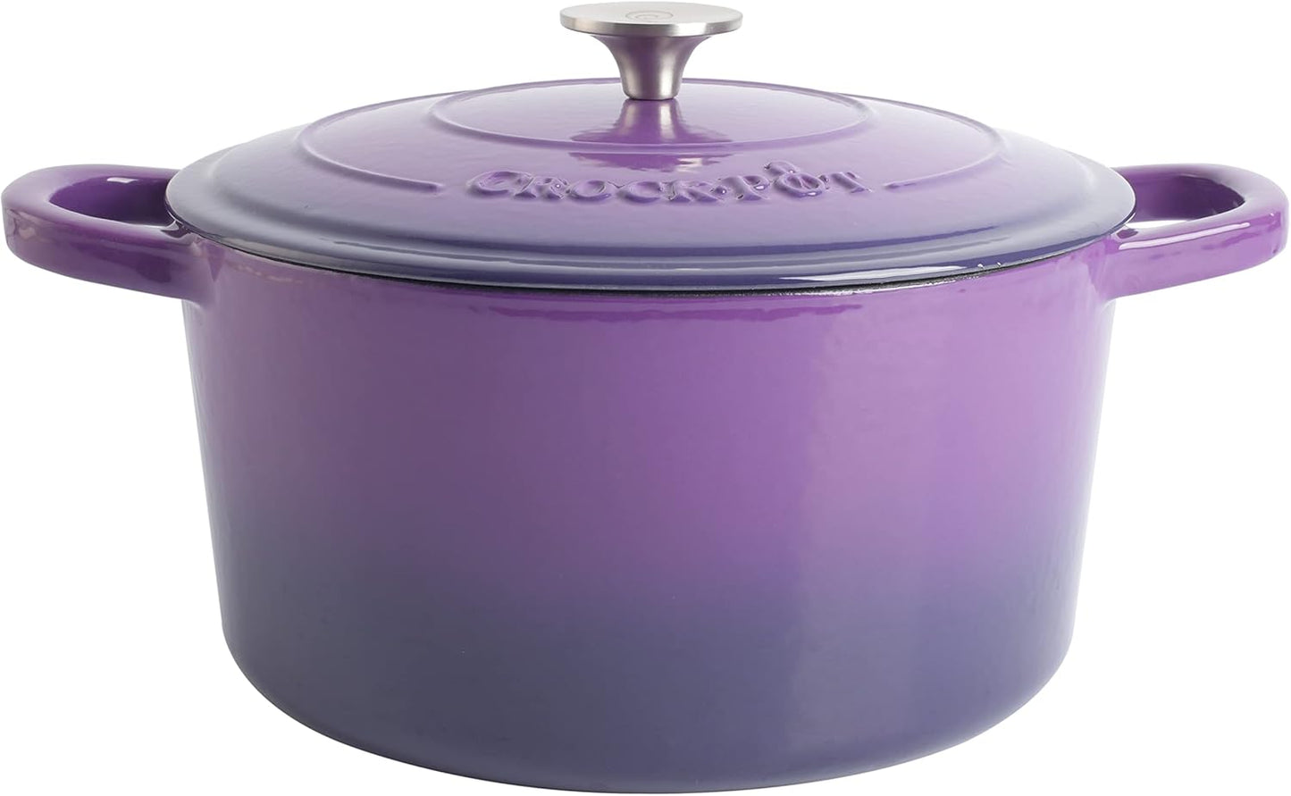 Crock-Pot 3 Quart Enameled Cast Iron Dutch Oven – Aqua - Choice 105
