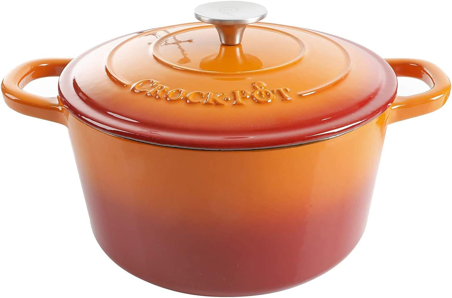 Crock-Pot 3 Quart Enameled Cast Iron Dutch Oven – Aqua - Choice 105