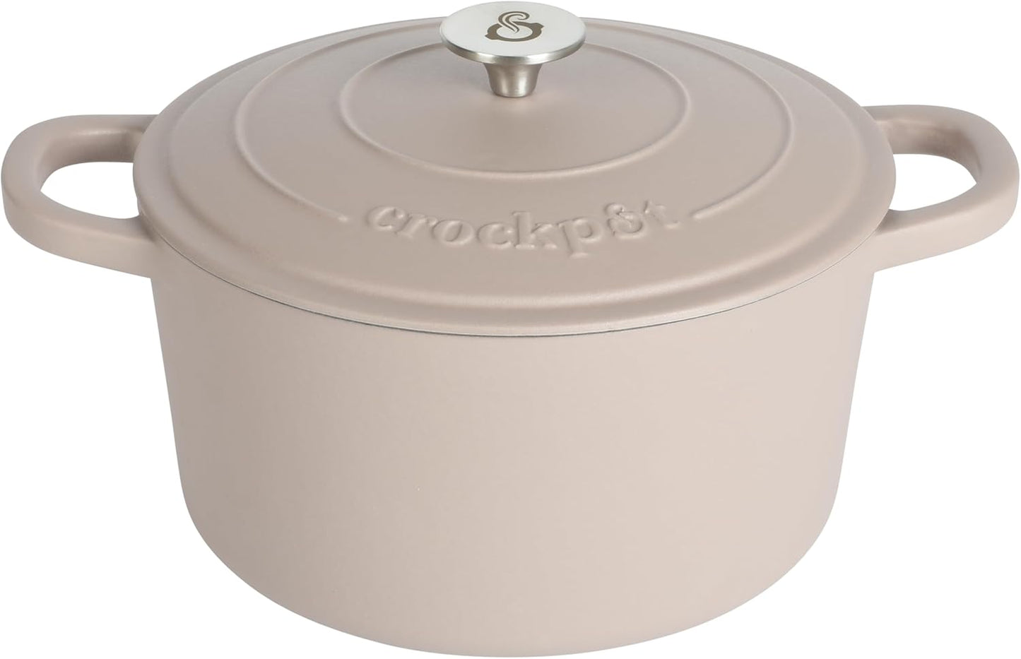 Crock-Pot 3 Quart Enameled Cast Iron Dutch Oven – Aqua - Choice 105