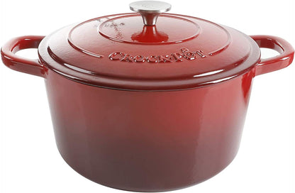 Crock-Pot 3 Quart Enameled Cast Iron Dutch Oven – Aqua - Choice 105