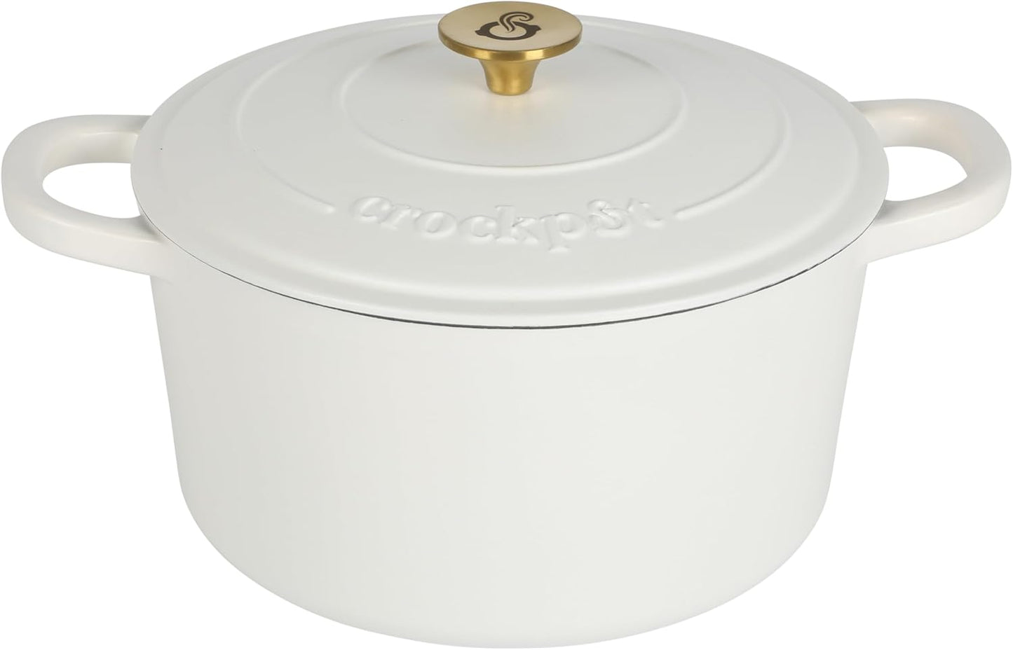 Crock-Pot 3 Quart Enameled Cast Iron Dutch Oven – Aqua - Choice 105