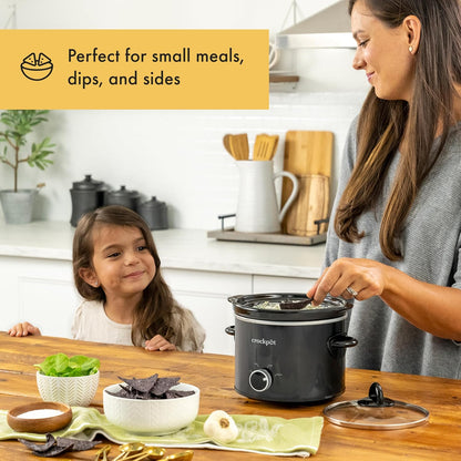 Crock-Pot 2 Quart Mini Slow Cooker – Classic Compact Cooker - Choice 386