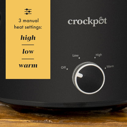 Crock-Pot 2 Quart Mini Slow Cooker – Classic Compact Cooker - Choice 386