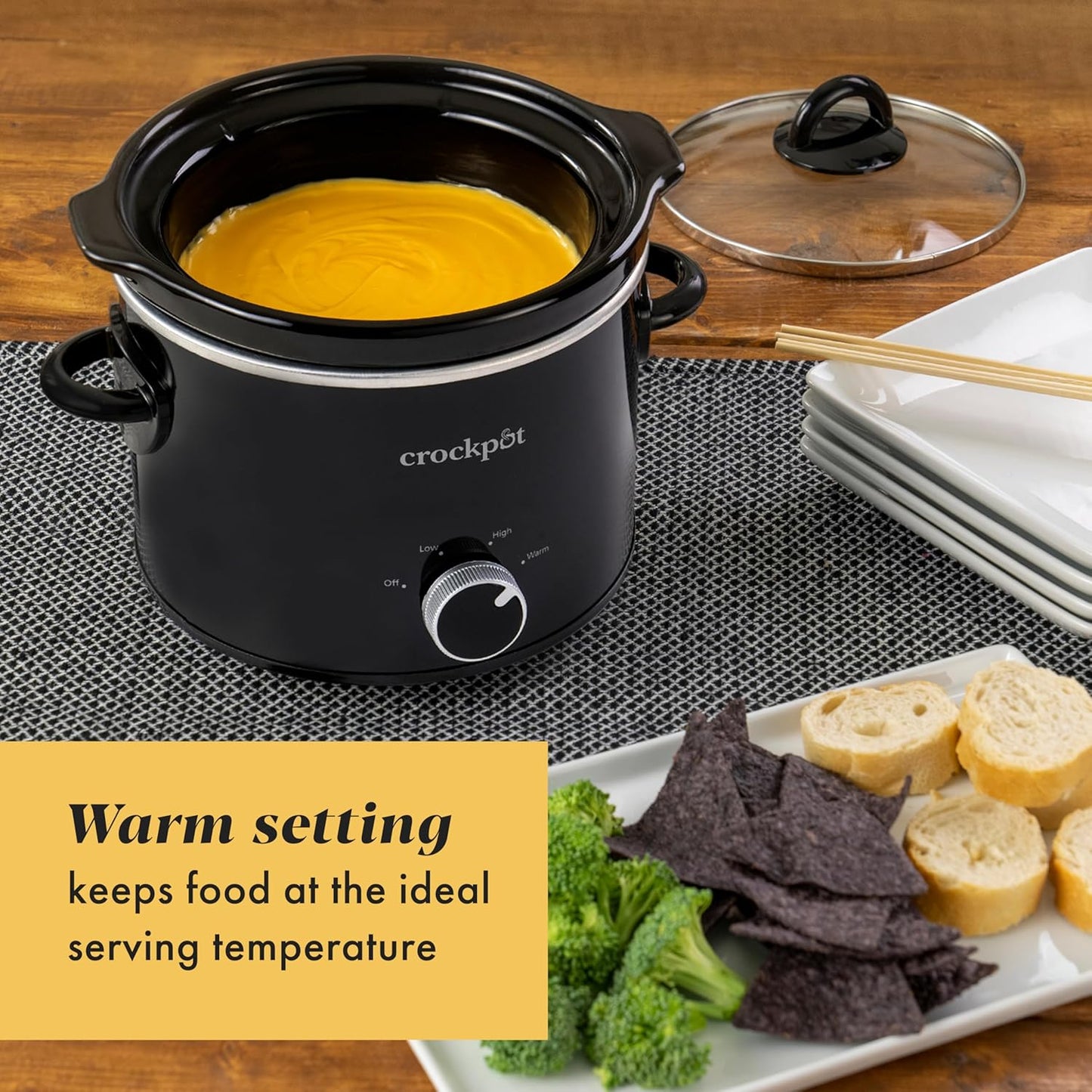 Crock-Pot 2 Quart Mini Slow Cooker – Classic Compact Cooker - Choice 386